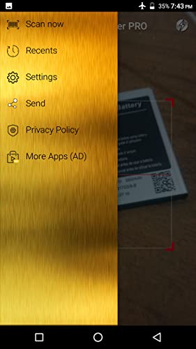 Escáner QR de Código de Barras PRO