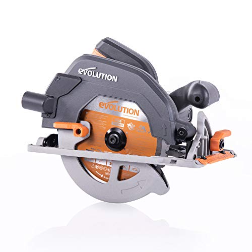 Evolution Power Tools 027-0003C Sierra circular multimaterial, 1600 W, 230 V