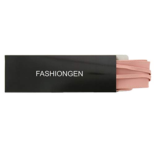 FASHIONGEN - Cinturón obi cuero artificial Mica - Rosa, L-XL