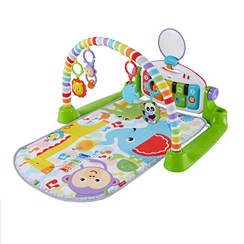 Fisher-Price - Gimnasio bebé Piano Pataditas superaprendizaje - (Mattel FWT12)