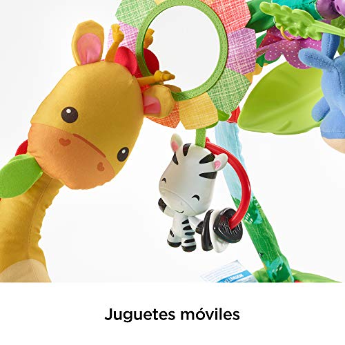 Fisher-Price - Gimnasio deluxe animalitos de la selva - gimnasios bebe - (Mattel DFP08)