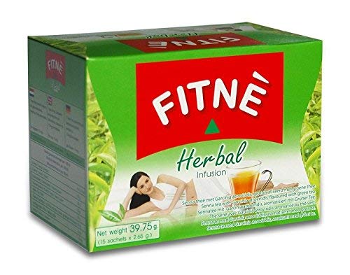 Fitnè Infusion de Hojas de Senna con el Té Verde - 39.75 g. (15 bolsas)