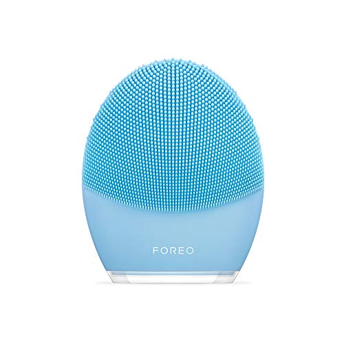 FOREO LUNA 3 Cepillo de limpieza facial y masajeador reafirmante para un spa en casa, para piel Mixta