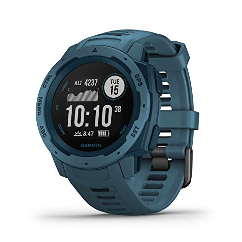 Garmin Instinct - Reloj con GPS, Unisex, Azul, 1