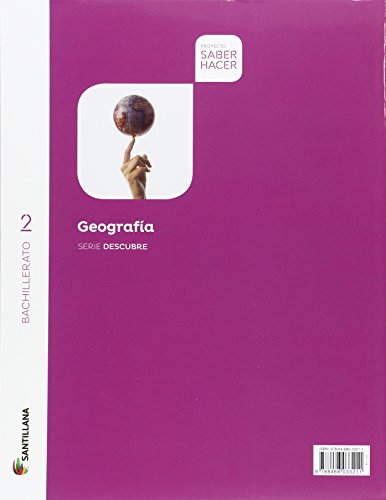 Geografía Serie Descubre. 2 Bachillerato. Saber Hacer + Cuaderno Evaluación - 9788414101889