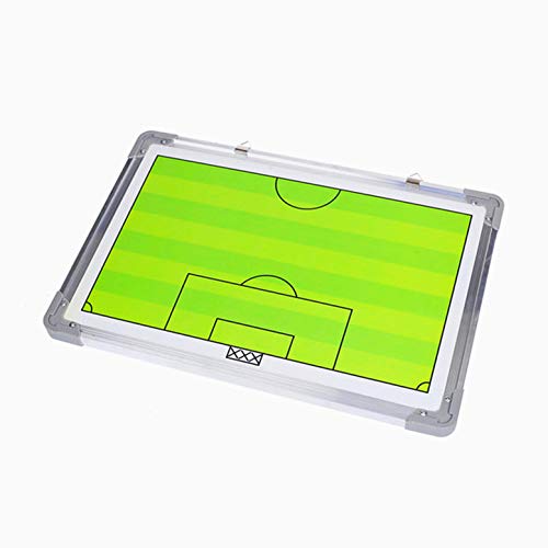 Gracelaza Carpeta Táctica Portátil para Entrenador de Fútbol - Pizarra Estrategia Profesional para Entrenamiento de Soccer （Dimensiones Abiertas: 45 × 30 cm） #1