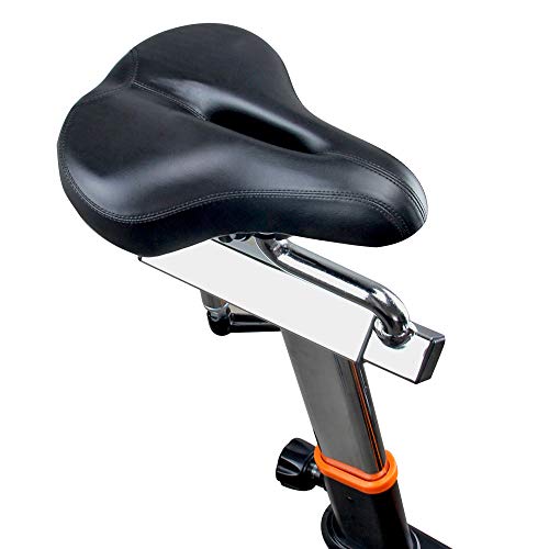 gridinlux. Trainer ALPINE-8000. Bicicleta de Spinning Pro-Indoor, Volante de Inercia 25 kg, Nivel Avanzado, Altura Ajustable, Pantalla LCD, Fitness, Unisex.