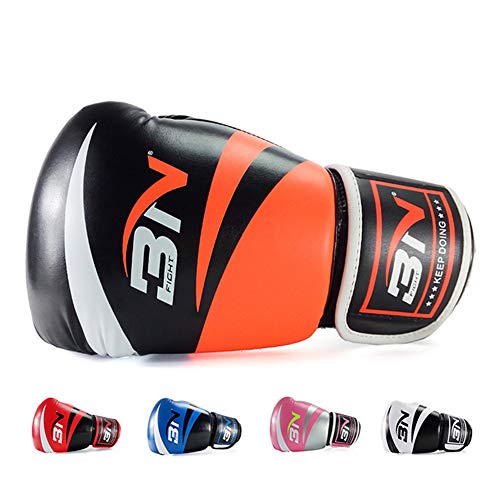 Guantes Boxeo Hombre Guantes Boxeo Guantes Boxeo Mujer Guantes De Boxeo Mujer Guantes De Boxeo para Mujer Punch Bag Gloves Boxing Bag Gloves Punch Gloves Red,8oz