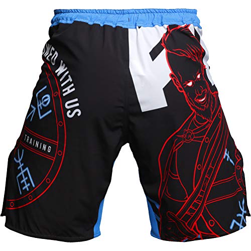 Hardcore Training Fight Shorts Men's Norman - Viking - Boxing MMA Fitness Crossfit UFC-s Pantalones Cortos Hombre