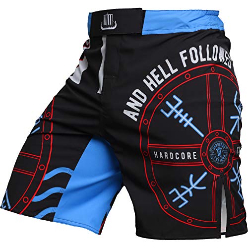 Hardcore Training Fight Shorts Men's Norman - Viking - Boxing MMA Fitness Crossfit UFC-s Pantalones Cortos Hombre