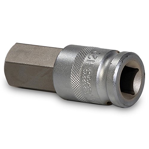 'Hexágono Interior Fuerza llaves con orificio para bola bloqueo/destornillador Insertos de 14 – 22 mm uso/llave para tornillos de interior hexagonal, 1/2 Cr-V en ranuras Barra, 6 piezas)