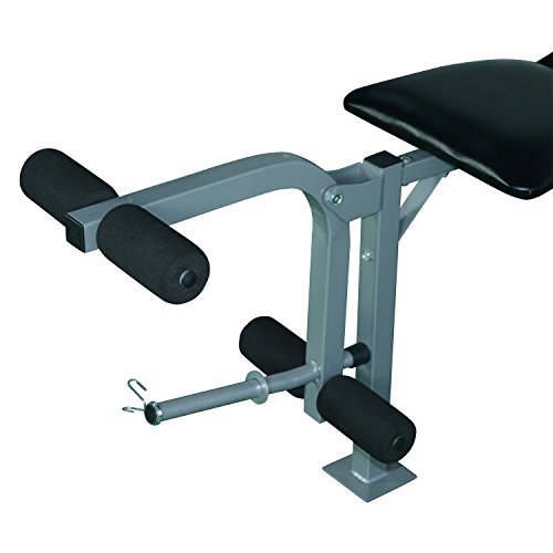 HOMCOM Banco de Musculación Banco de Pesas Maquina de Fitness Entrenar Musculos 165x68x114cm con Respaldo Regulable Espuma