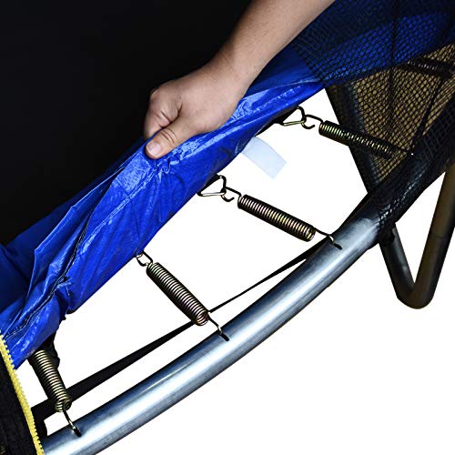 HOMCOM Cubierta de Proteccion Borde Cama elástica y Trampolines, diámetro ø 305 Azul