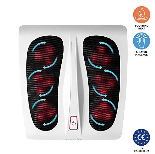 HoMedics FM-TS9-2EU - Masajeador de pie Shiatsu con calor