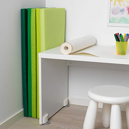 Ikea PLUFSIG - Esterilla Plegable para Gimnasia (78 x 185 cm), Color Verde