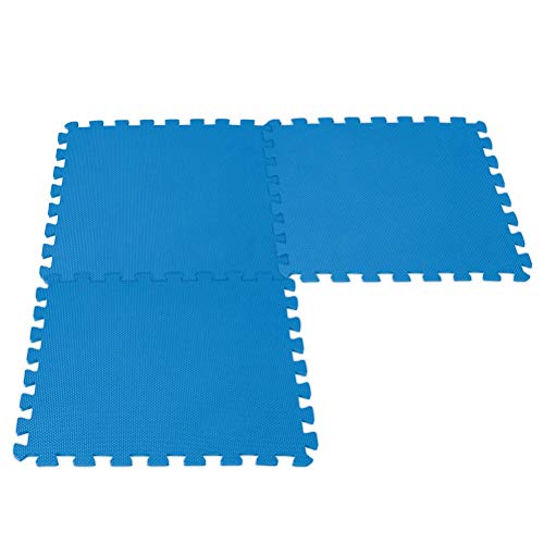 Intex 29081 - Protector suelo para piscinas 50 x 50 x 1 cm, 8 piezas