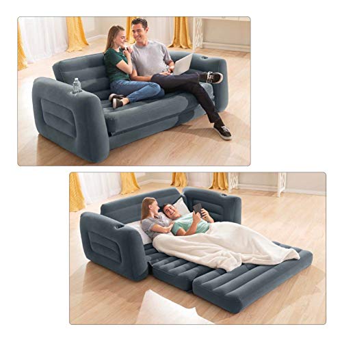 Intex 66552NP - Sofá Cama Hinchable 2 en 1