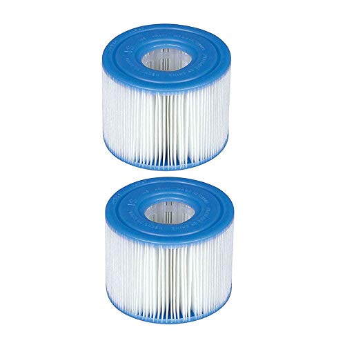 Intex PureSpa B00PUZW3N2 - Paquete de cartuchos para piscina (6 x 29001E, tipo S1, 12 filtros), color azul