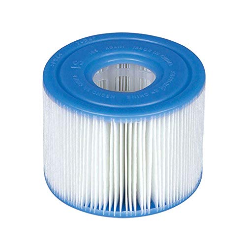 Intex PureSpa B00PUZW3N2 - Paquete de cartuchos para piscina (6 x 29001E, tipo S1, 12 filtros), color azul