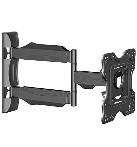 Invision Soporte de Pared para TV 26-42 Pulgadas - Montaje en Pared Ultra Delgado Articulado - Inclinación y Giratorio - MAX VESA 200x200 mm - hasta 40 kg de Peso (HDTV-M)