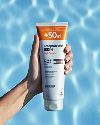 ISDIN Fotoprotector Gel Cream SPF 50+ 250 ml Crema Solar Corporal refrescante e hidratante