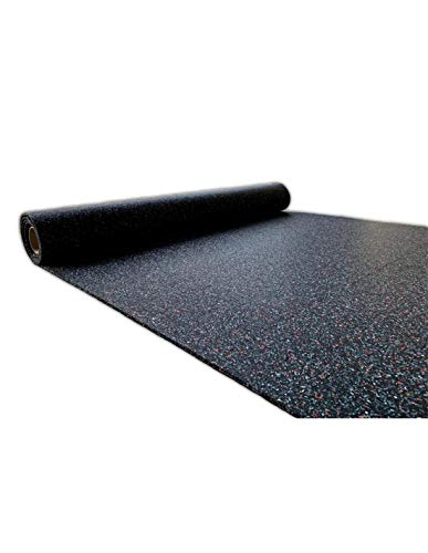 Jardin202 10 mm - Suelo para Gimnasio Negro EPDM Plus - Metro Cuadrado