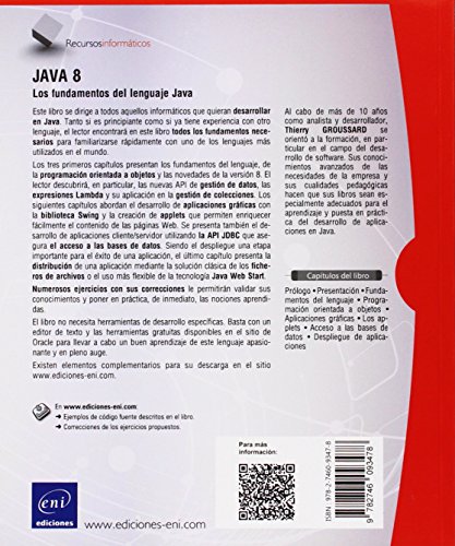 Java 8. Los Fundamentos Del Lenguaje Java (+ Ejercicios Prácticos Corregidos)