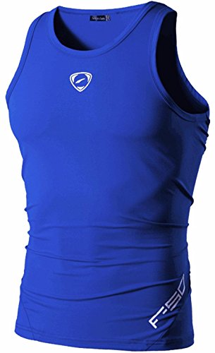 jeansian 3 Packs Hombre Camiseta Deportiva Sin Mangas Muscle Fitness Chaleco Deportivo Men Vest Tank Tops LSL3306 PackE XL(XXL)