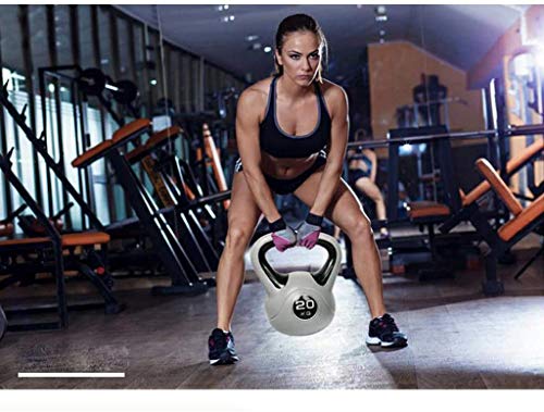 JLDN Neopreno Pesa Rusa Fitness, Kettlebell portátil Antideslizante asa Hierro Fundido fisicoculturismo Entrenamiento con Pesas, Kettlebells para Gimnasio en casa o Set Crossfit Entrenamientos,6Kg