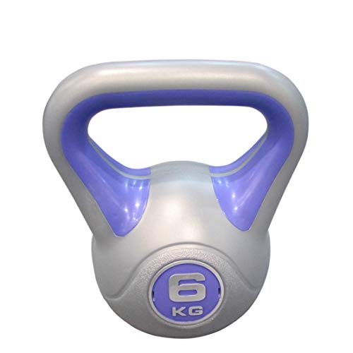 JLDN Neopreno Pesa Rusa Fitness, Kettlebell portátil Antideslizante asa Hierro Fundido fisicoculturismo Entrenamiento con Pesas, Kettlebells para Gimnasio en casa o Set Crossfit Entrenamientos,6Kg