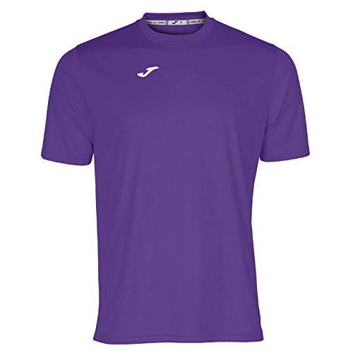 Joma Combi Camiseta Manga Corta, Hombre, Morado (Violeta), S