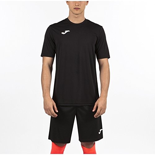 Joma Combi Camiseta Manga Corta, Hombre, Negro, S