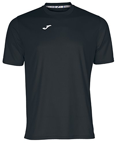 Joma Combi Camiseta Manga Corta, Hombre, Negro, S