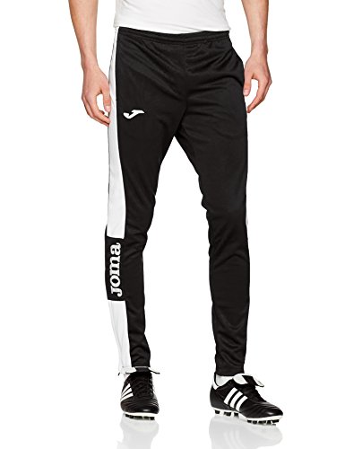 Joma Pantalon Championship IV Largo, Hombre, Negro (Black/White), XS