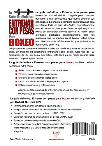 La guia definitiva - Entrenar con pesas para boxeo