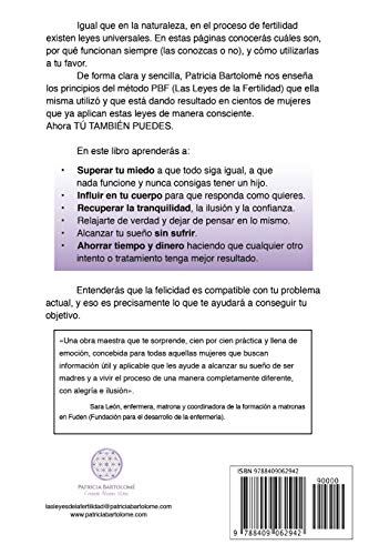 Las leyes de la fertilidad: Si te preguntas qué más puedes hacer, o qué estás haciendo mal, aquí está la respuesta para conseguir un EMBARAZO DE ÉXITO.