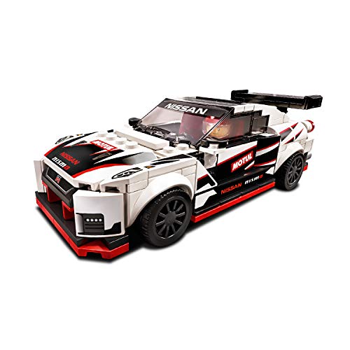 LEGO Speed Champions - Nissan GT-R NISMO, Juguete de Construcción de Coche de Carreras, Incluye Minifigura del Conductor (76896)