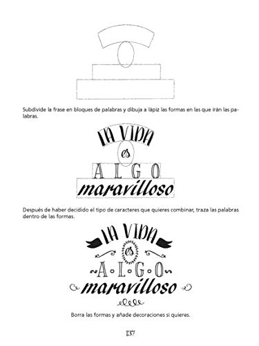 Lettering creativo y caligrafía moderna: Ejercicios para principiantes (LIBROS MAGAZZINI SALANI)