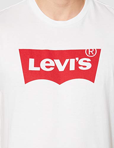 Levi's Graphic Set-In Neck, Camiseta para Hombre, Blanco (C18978 Graphic H215-Hm White Graphic H215-Hm 36.4 140), Medium