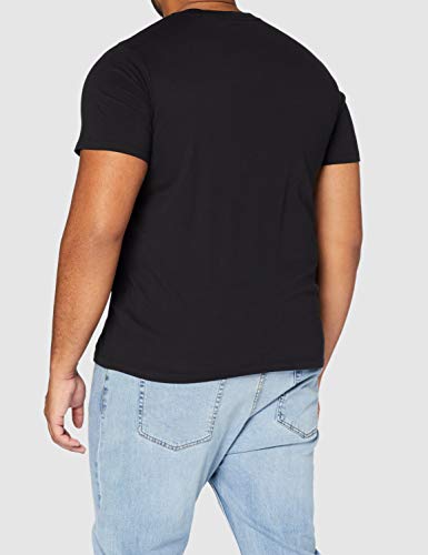 Levi's SS Original Hm tee Camiseta, Negro (Cotton + Patch Black 0009), Large para Hombre