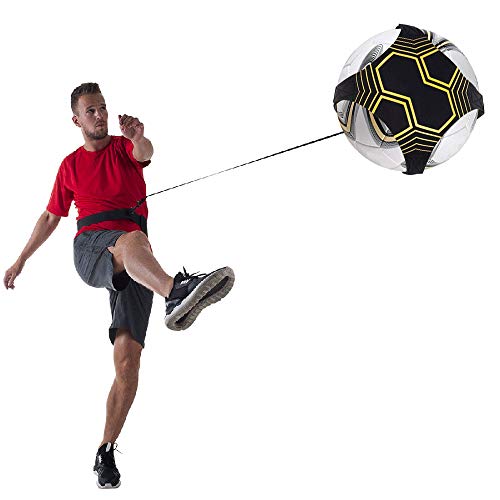 LFS Football Trainer Banda, Solo Kick Football Trainer Elástica para Entrenamiento de Fútbol para Niños