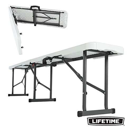 LIFETIME 80305 - Banco plegable resistente 454 kg 183 x 29 x 42 cm UV100