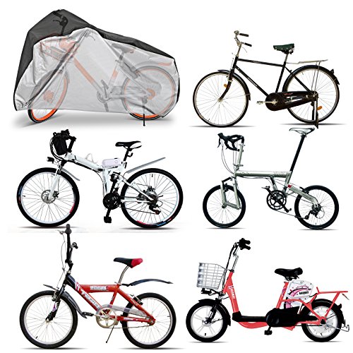 LIHAO Funda Bicicleta 190T Cubierta Impermeable de Bicicleta Funda Protectora Bici