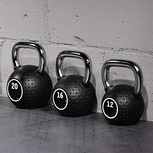 liutao Kettlebell Gym Equipo de Gimnasia Kettlebell Bola de elevación Kettlebell mancuerna hogar Kettlebell Kettlebell 24KG Solo