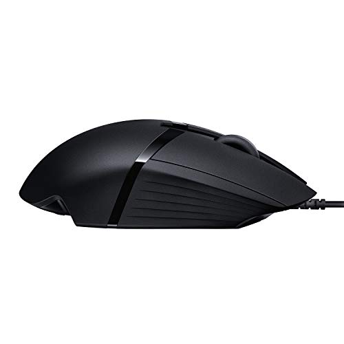 Logitech G402 Hyperion Fury Ratón Gaming con Cable, Seguimento Óptico 4,000 DPI, Peso Reducido, 8 Botones Programables, PC/Mac  Negro