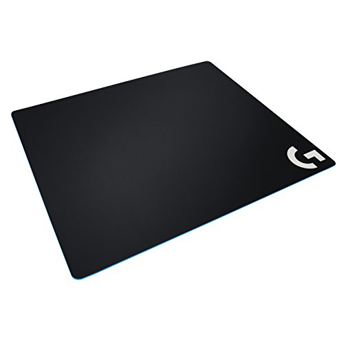 Logitech G640 Alfombrilla de Ratón Gaming de Tela, para Ratón con Cable o Inalámbrico, 460 x 400mm, Grosor 3mm, PC/Mac, Negro