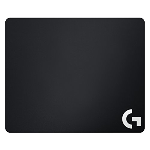 Logitech G640 Alfombrilla de Ratón Gaming de Tela, para Ratón con Cable o Inalámbrico, 460 x 400mm, Grosor 3mm, PC/Mac, Negro