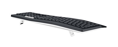 Logitech MK850 Combo Teclado y Ratón Multidispositivos, 2.4 GHz/Bluetooth, Estructura Curvada, Ratón Inalámbrico,12 Botones Programables,Batería de hasta 3 Años,PC/Mac,Disposición QWERTY Español,Negro