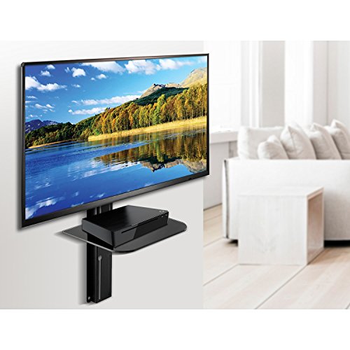 Maclean MC771-MC772 - Soporte de Pared para Pantalla con Estante para DVD (23"- 42")