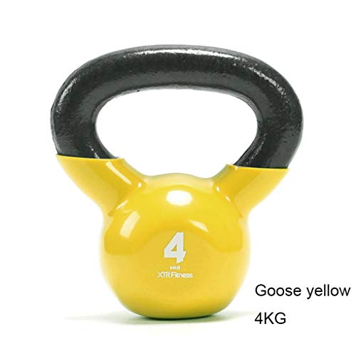 Mancuerna Mancuernas Dumbbell Dumbbells Gimnasio de pesas rusas de la cadera femenina en cuclillas ejercicio de levantamiento de equipos for el hogar brazo muscular KettleBell hervidor de agua de los